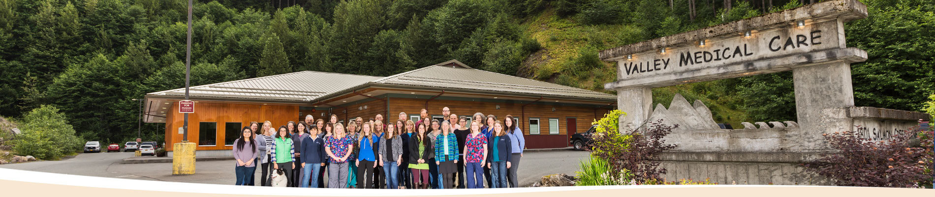 Valley Medical Team in front of building